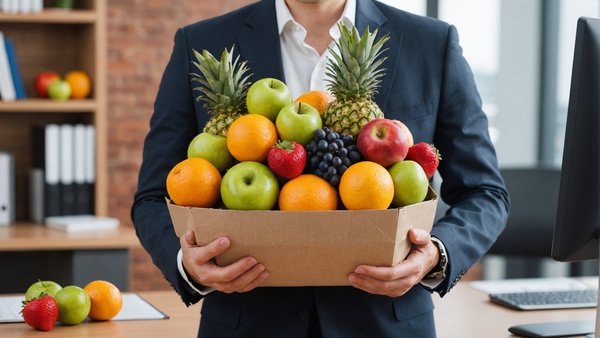 Livraison flexible de fruits au bureau: santé et goût assurés